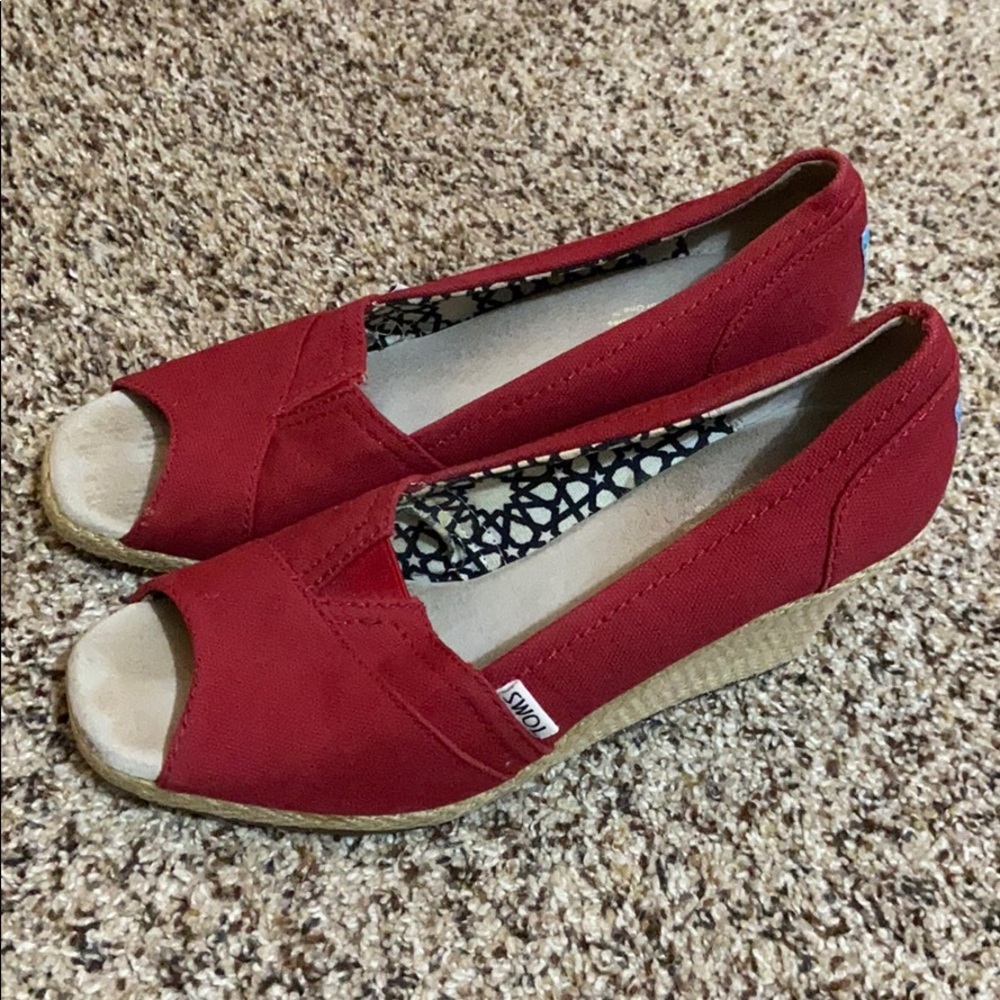 Toms Espadrille Wedge
